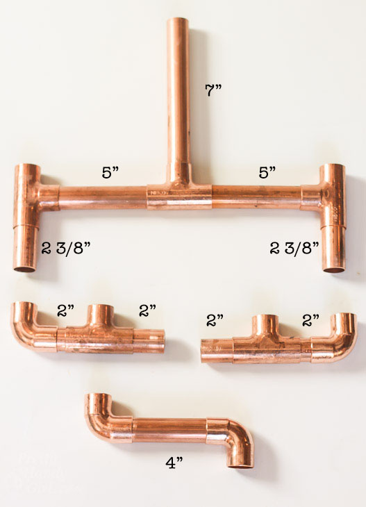 DIY Copper Pipe Centerpiece | Pretty Handy Girl