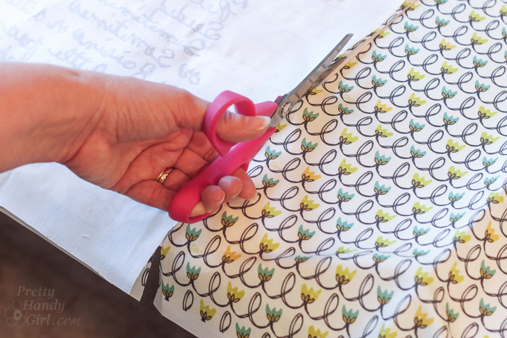 How to Sew Reversible Recipe Card Placemats | Pretty Handy Girl