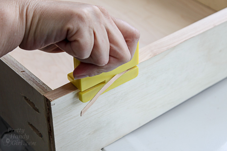How to Finish Raw Plywood Edges | Pretty Handy Girl