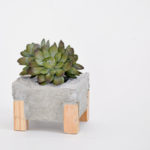 How to make a Concrete and Wood Planter | Pretty Handy Girl