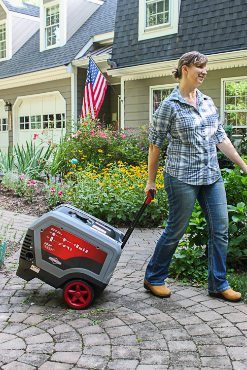 How to Safely Use and Store a Generator | Pretty Handy Girl