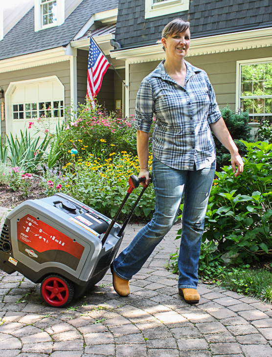 How to Safely Use and Store a Generator | Pretty Handy Girl