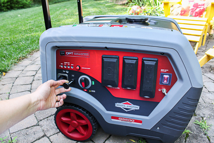 How to Safely Use and Store a Generator | Pretty Handy Girl