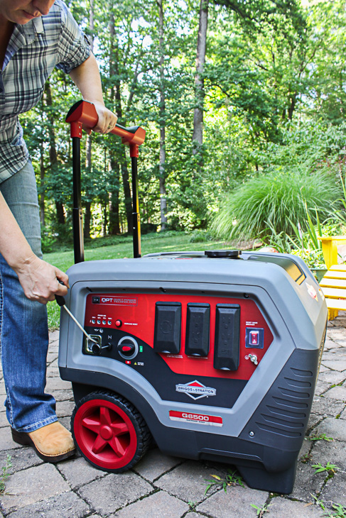 How to Safely Use and Store a Generator | Pretty Handy Girl