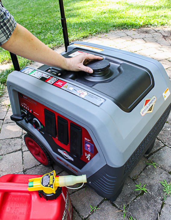How to Safely Use and Store a Generator | Pretty Handy Girl