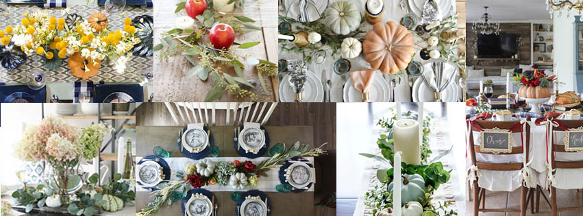 Beautiful Fall Tablescapes - Decorating Your Table for Fall