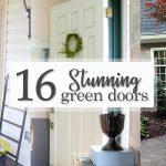 16 Stunning Green Doors - Social Media imag16e