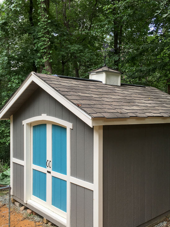How I Built this Adorable Garden Shed