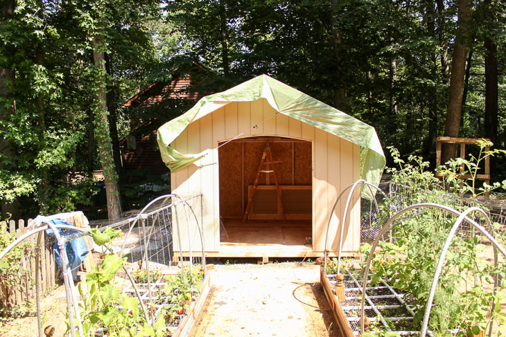 How I Built this Adorable Garden Shed