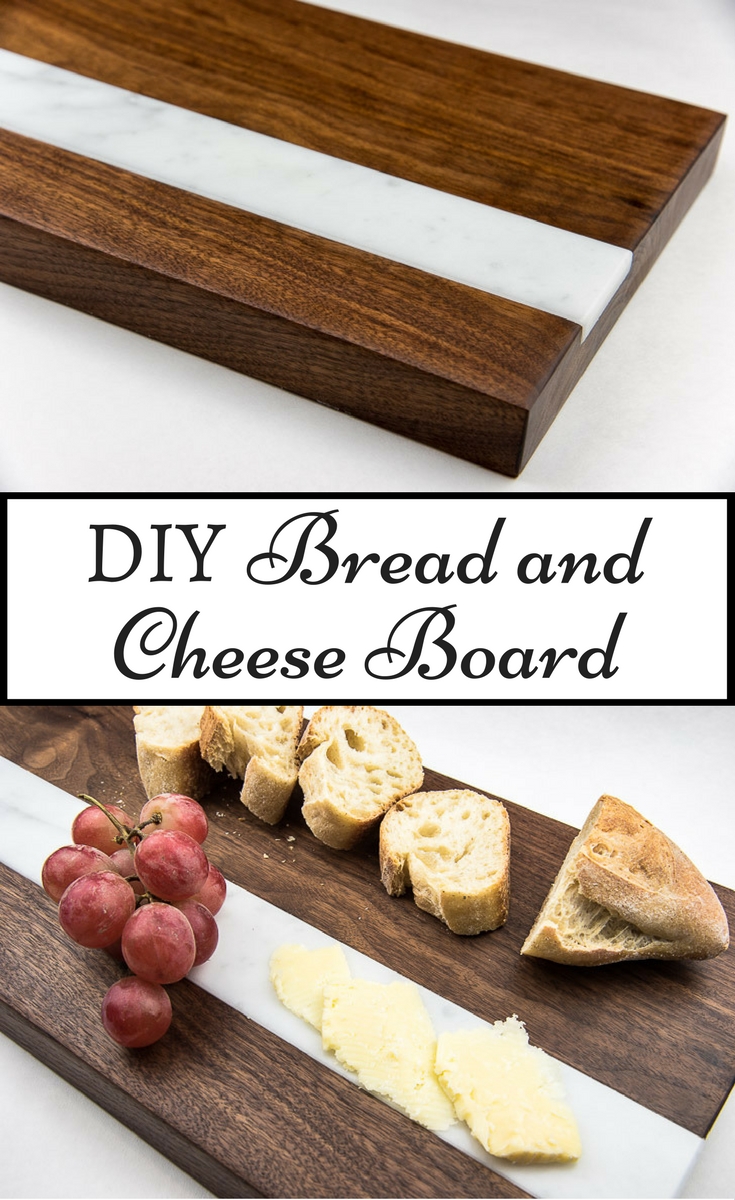 This bread and cheese board is simple to make, but looks like it cost a fortune! Perfect for entertaining!