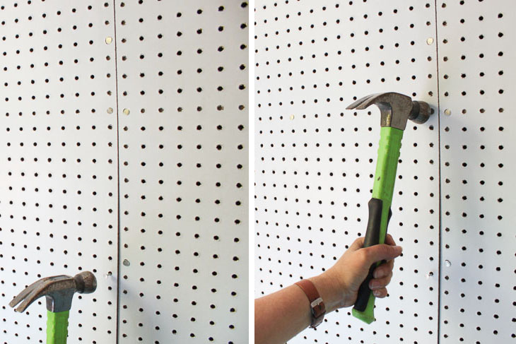 How to Install Pegboard Walls | Pretty Handy Girl