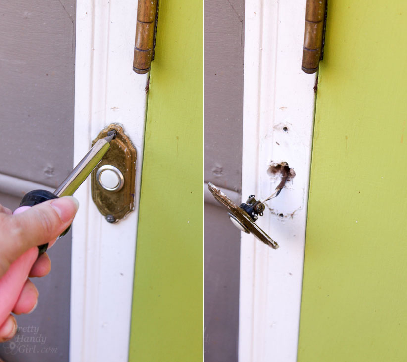 remove old doorbell