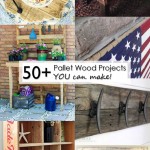 50 plus pallet wood projects you can make Pinterest Image