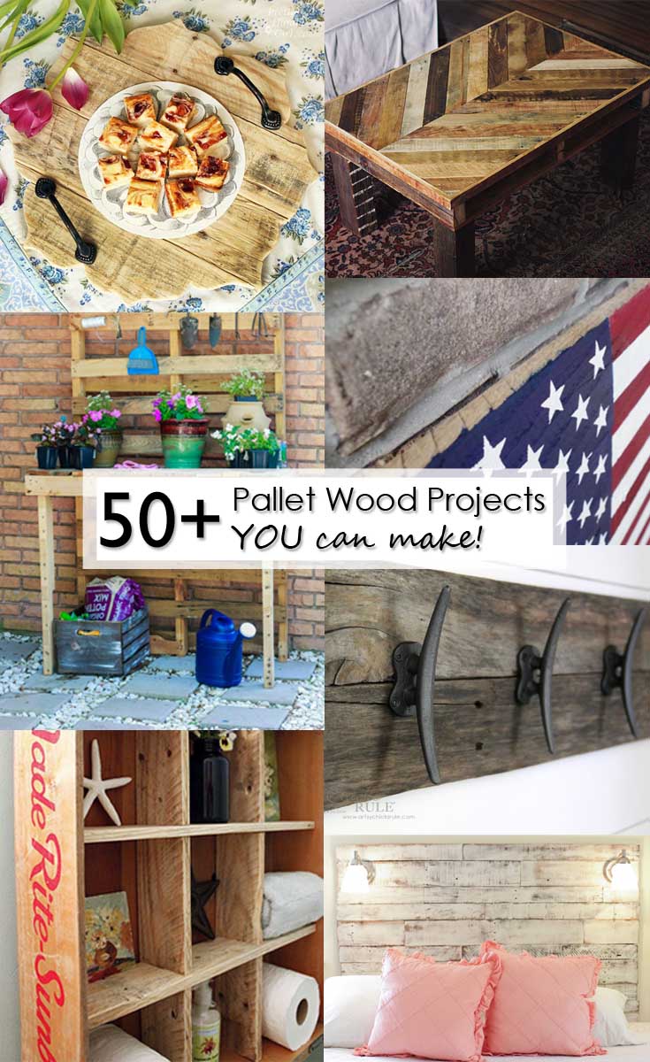 50+ Pallet Wood Projects You Can Make! - Pretty Handy Girl