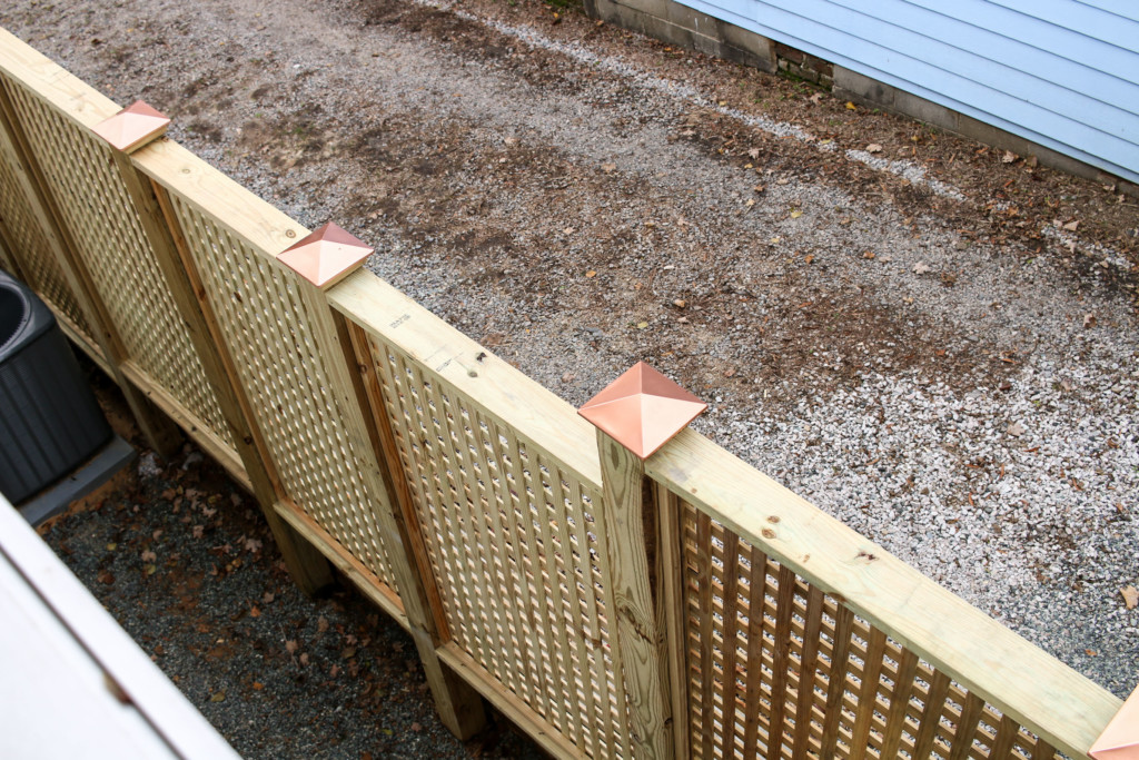 How to Build a Window Pane Lattice Privacy Fence and Gate