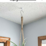 How to Install Ceiling Plant Hooks