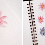 how to paint watercolor daisies